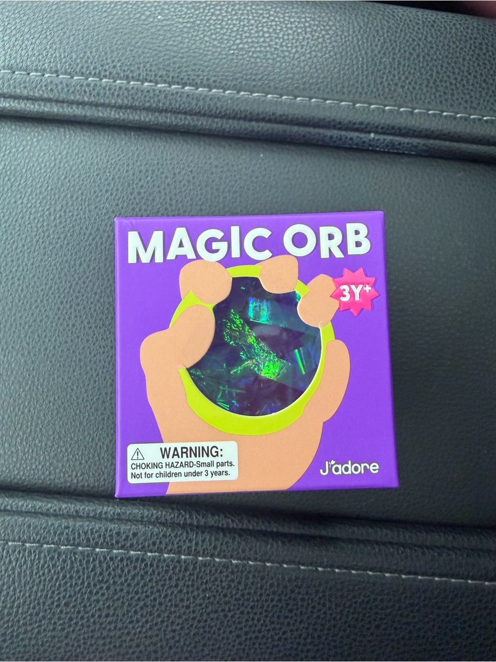 J’Adore Magic Orb Iridescent Squish Ball - Purple